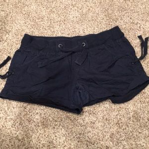 Navy Blue Draw String Shorts from Maurice’s